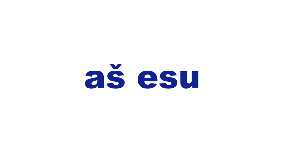 aš esu