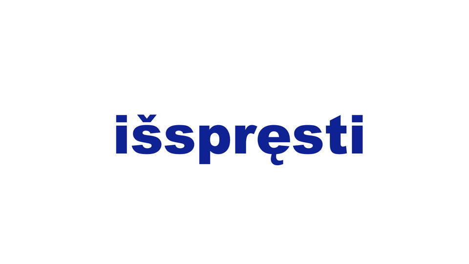 išspręsti