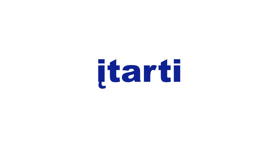 įtarti
