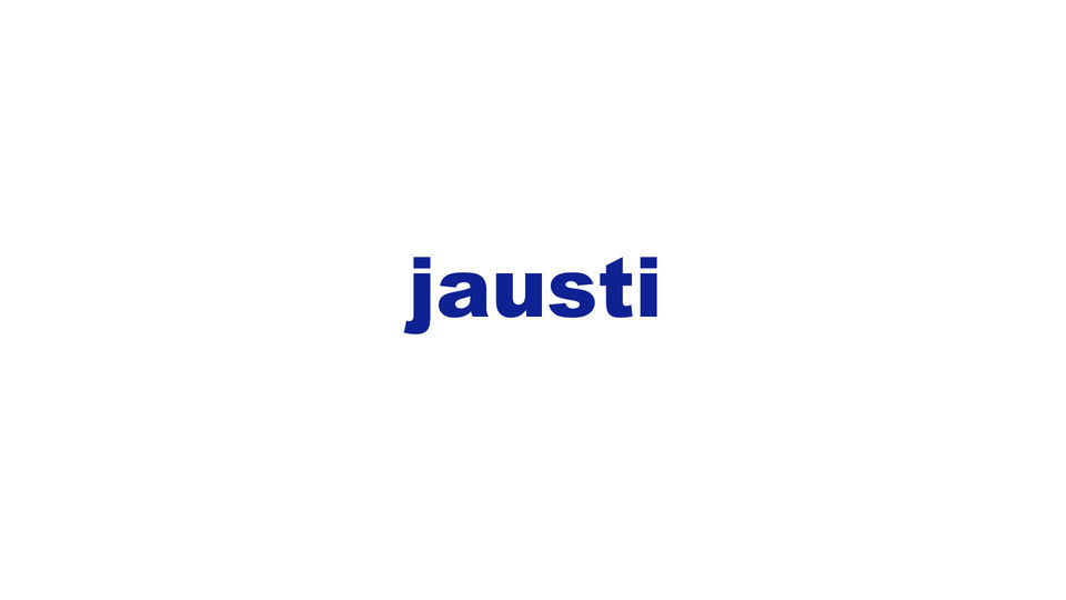 jausti - jautė