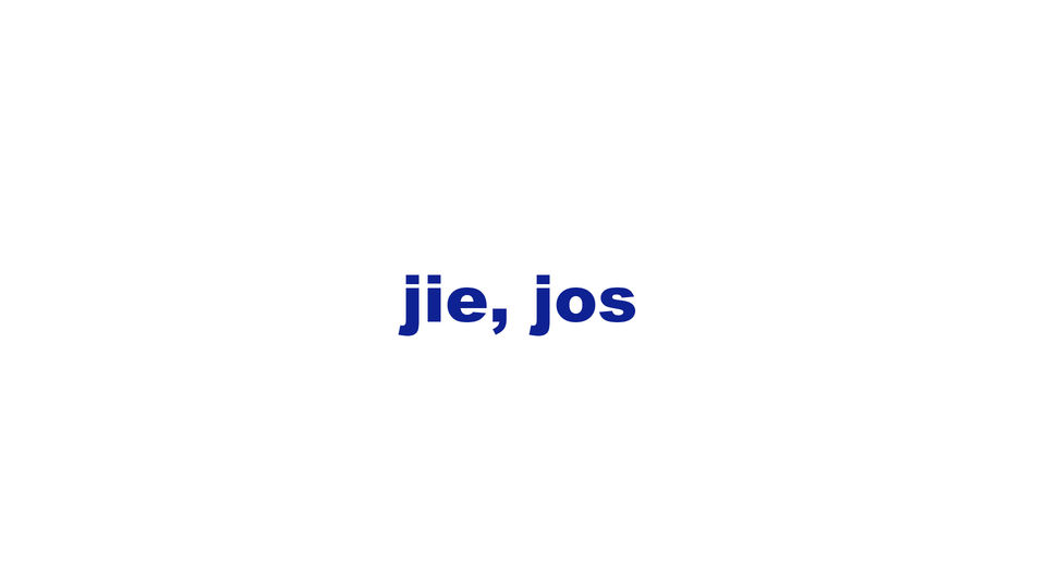 jie / jos
