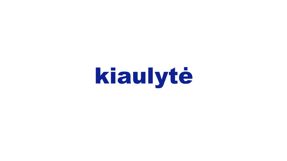 kiaulytė