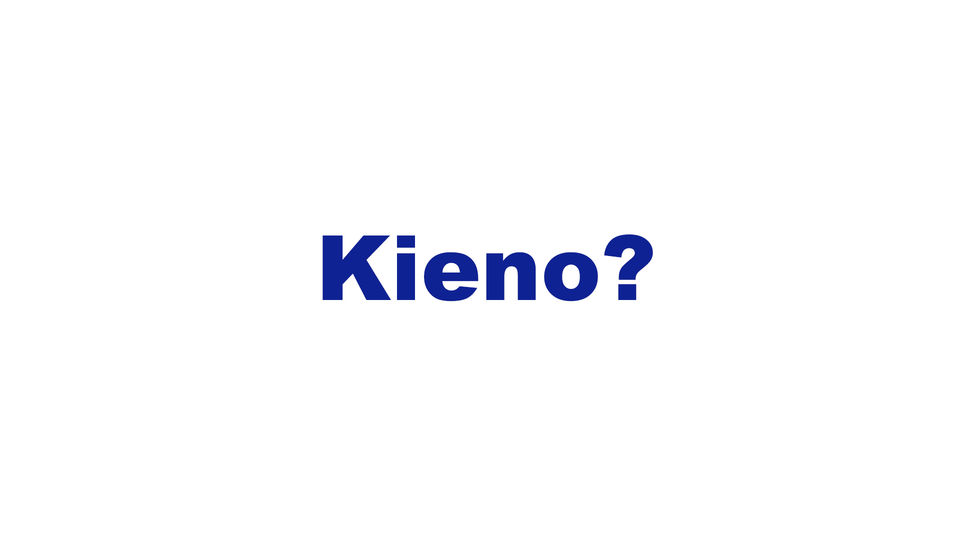 Kieno?