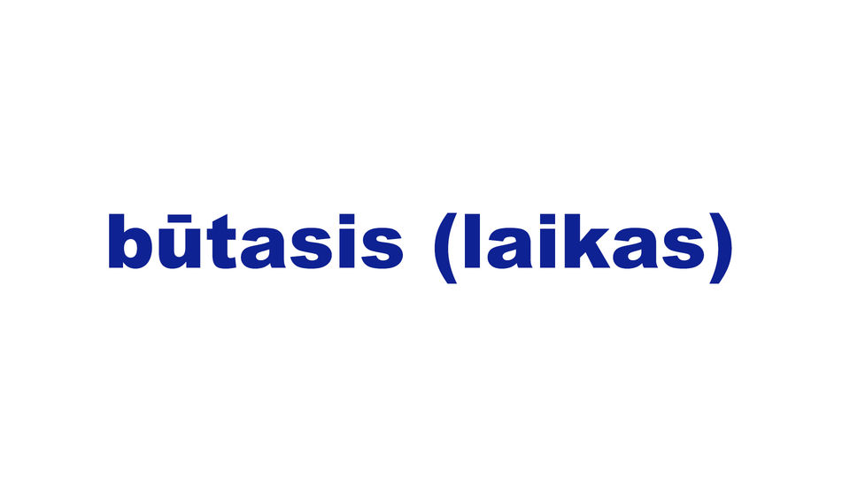 būtasis (laikas)