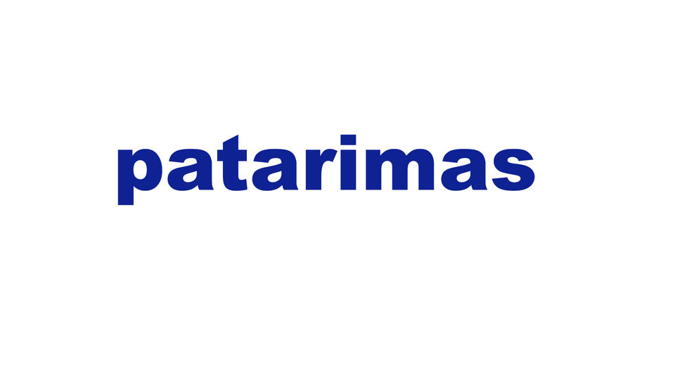 patarimas