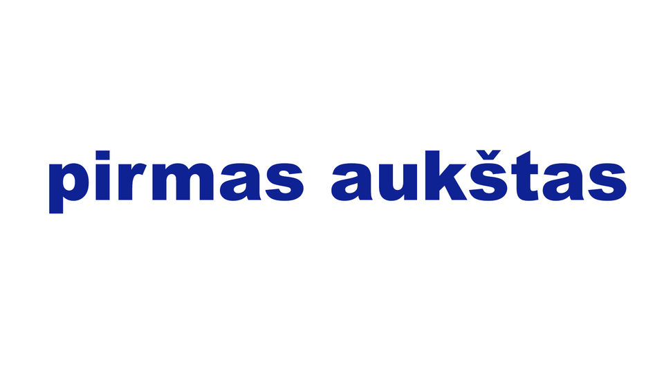 pirmas aukštas