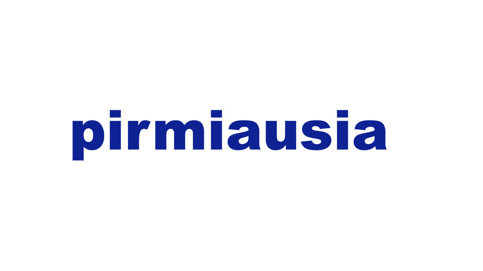 pirmiausia