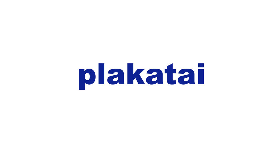 plakatai