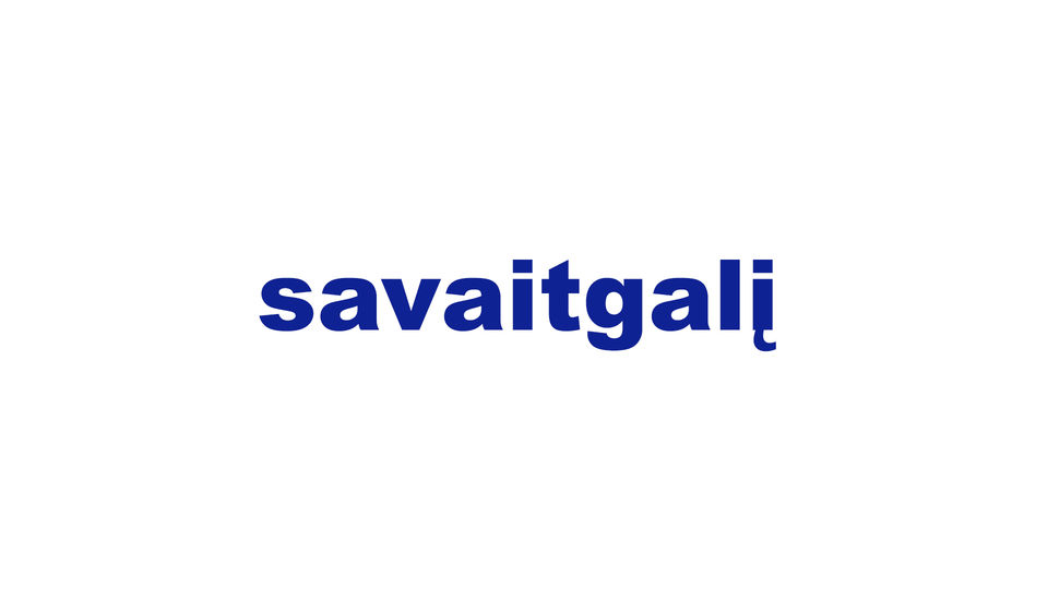 savaitgalį