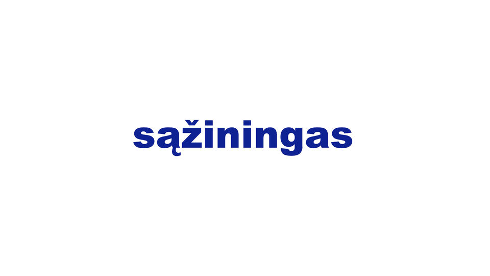 sąžiningas