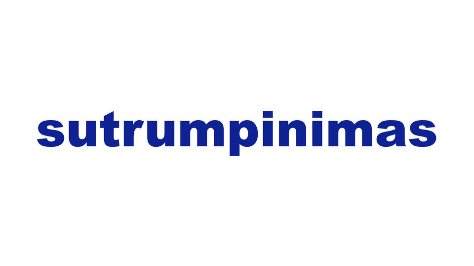 sutrumpinimas