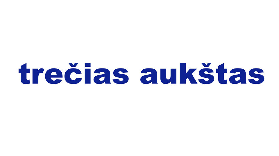 trečias aukštas