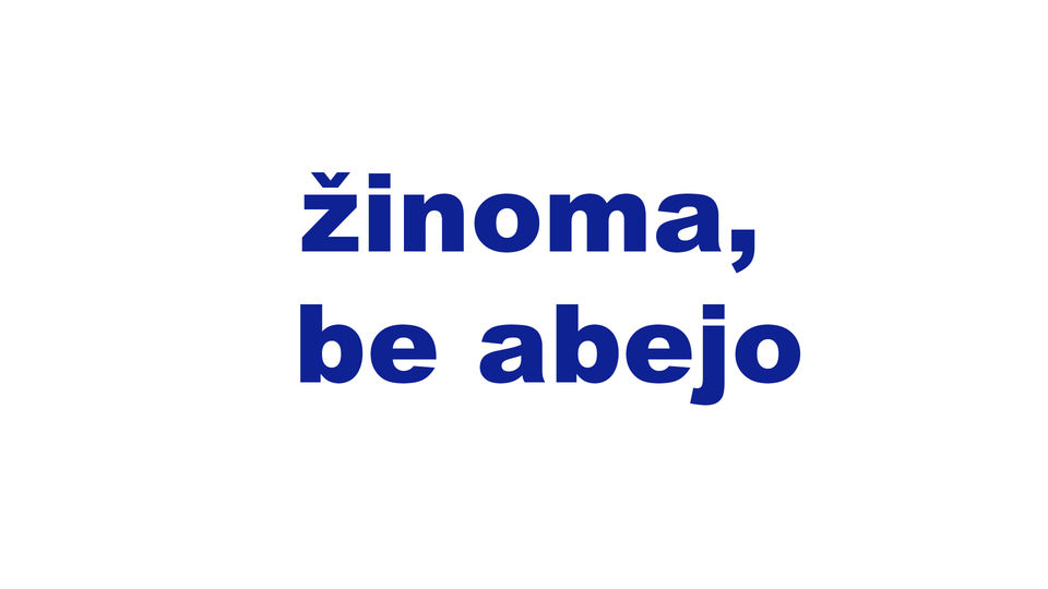 žinoma, be abejo