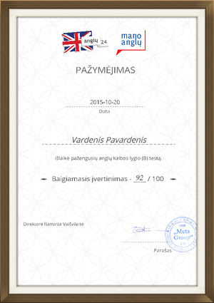 Pažymėjimas